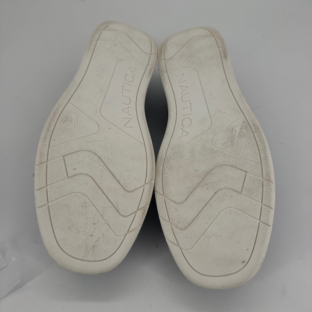 Nautica Datepalm Womens Blue Canvas Boat Shoes Loafers Size 10 Sneaker Sole - Picture 7 of 7